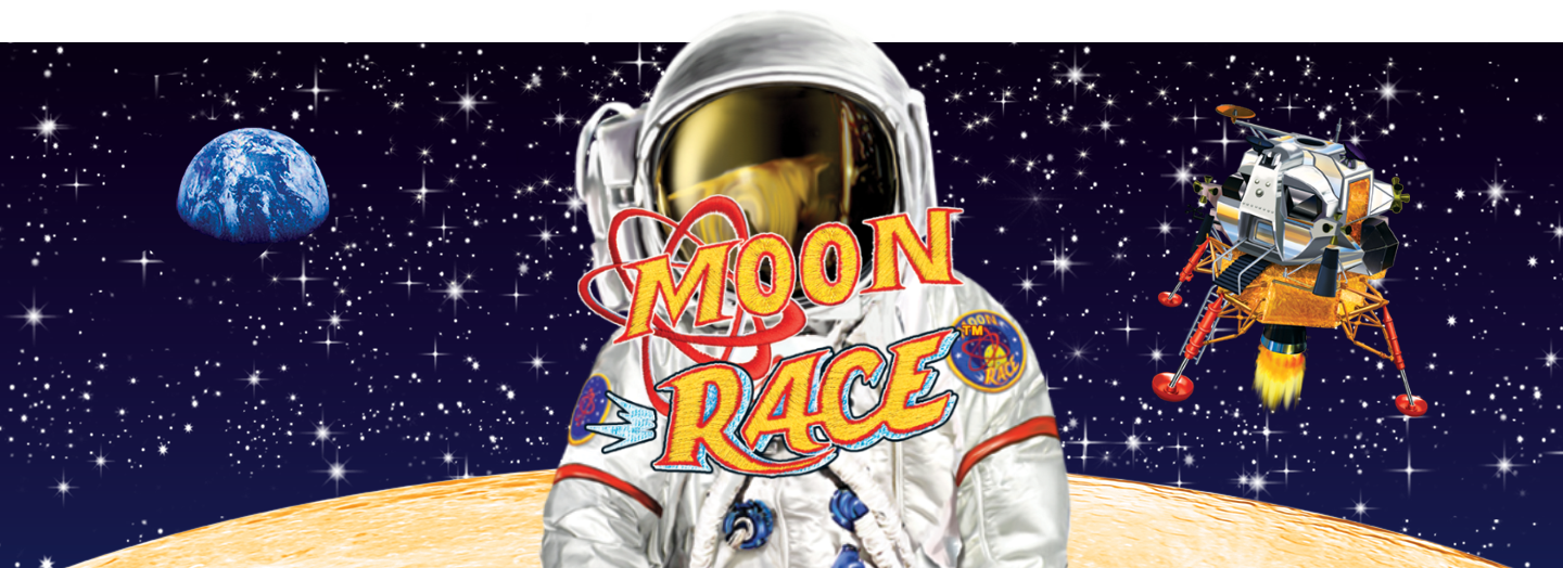 Races the moon. Link Moon.